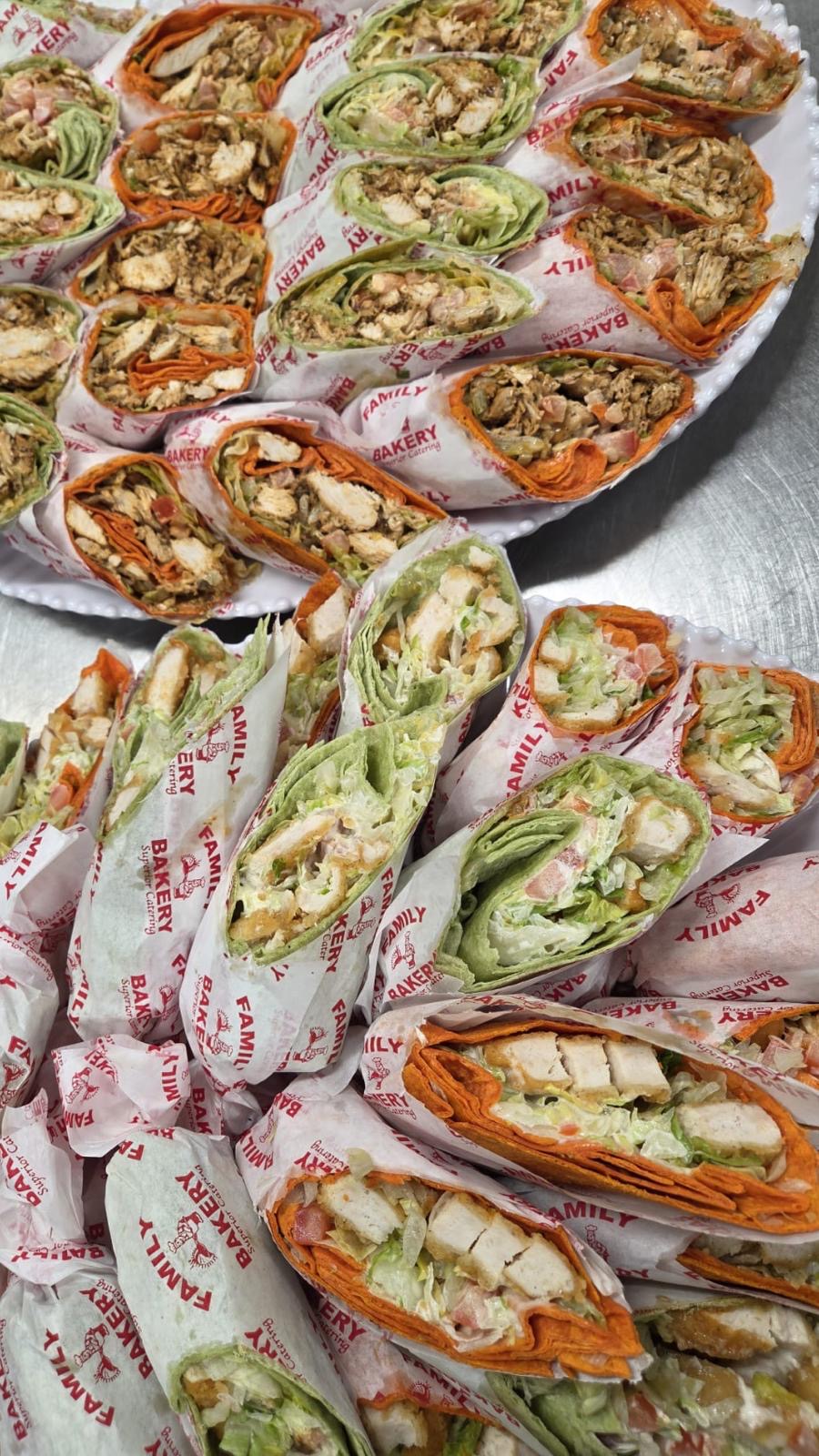 Chicken shawarma wraps — Family Bakery style